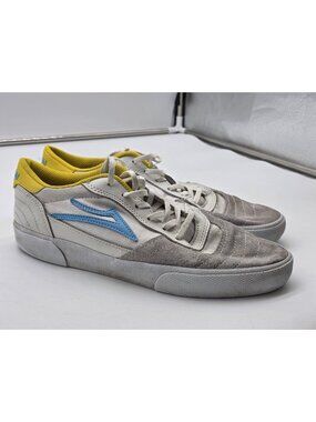 Lakai Cambridge SMU Shoes Mens Size 9.5 Gray Suede Damaged Skate Sneakers